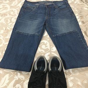AEROPOSTALE MENS LIGHT JEANS SIZE 33/32